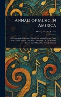 Annals of Music in America 1023295822 Book Cover