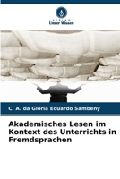 Akademisches Lesen im Kontext des Unterrichts in Fremdsprachen (German Edition) 6208585694 Book Cover