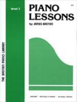 Piano Lessons, the Bastien Piano Library, Level 3 0849750032 Book Cover