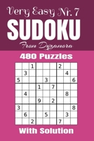 Very Easy Sudoku Nr.7: 480 puzzles with solution 1695738144 Book Cover