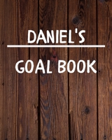 Daniel's Goal Book: New Year Planner Goal Journal Gift for Daniel / Notebook / Diary / Unique Greeting Card Alternative 1651136793 Book Cover