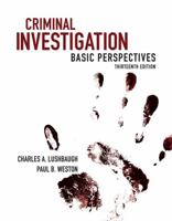 Criminal Investigation - Basic Perspectives 055806471X Book Cover