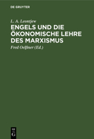 Engels Und Die Ökonomische Lehre Des Marxismus 3112535170 Book Cover