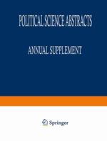 Political Science Abstracts: 1994 Annual Supplement 1461357225 Book Cover