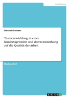 Teamentwicklung in einer Kindertagesstätte und deren Auswirkung auf die Qualität der Arbeit 3346583147 Book Cover