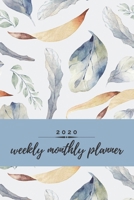2020 Weekly Monthly Planner: Floral Weekly & Monthly Calendar for 2020 With Extra Space For Notes | Watercolor Notebook for Women | 136 pages  6x9 (Romantic Line) 1671051459 Book Cover