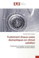 Traitement Deaux Usées Domestiques En Climat Sahélien 3841679668 Book Cover