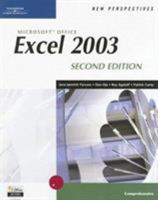 New Perspectives on Microsoft Office Excel 2003: Comprehensive 0619268158 Book Cover