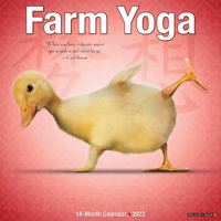 Farm Yoga 2023 Wall Calendar 1549225901 Book Cover