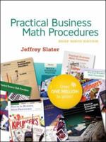 Practical Business Math Procedures, Brief Edition [With Business Math Handbook and Access Code] 0077780639 Book Cover