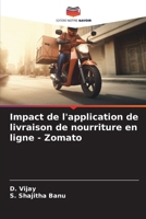 Impact de l'application de livraison de nourriture en ligne - Zomato (French Edition) 6207167333 Book Cover