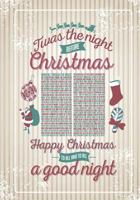 Twas the Night Before Christmas: Christmas Notebook/Journal: Christmas Novelty Notebook: Christmas Journal for Shopping lists, Writing, Doodling (Christmas Notebooks) 1979345929 Book Cover