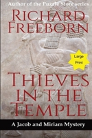 Thieves in the Temple - Large Print: A Mystery of Ancient Babylon 1958214353 Book Cover