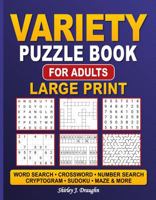 Variety Puzzle Book: For Adults B0G2L2RGLT Book Cover