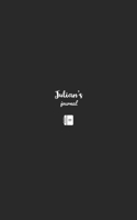 Julian's Journal: Personalised Notebook/ Notepad/ Journal/ Diary For Boys, Girls, Teens and Kids with:: 8X5 100 pages 167508971X Book Cover