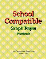 School Compatible: Maths Or Science Composition Notebook For Students With Quad Ruled 5 Squares per inch Graph Paper Suitable For Programmers, Engineers and Scientists For Notes That Involve Formulas, 1692748513 Book Cover