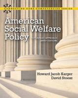 American Social Welfare Policy: A Pluralist Approach