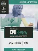 Bisk CPA Review: Auditing & Attestation - 37th Edition 2008-2009 (Comprehensive CPA Exam Review Auditing & Attestation) 088128095X Book Cover