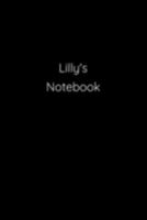 Lilly's Notebook: Notebook / Journal / Diary - 6 x 9 inches (15,24 x 22,86 cm), 150 pages. 1691187569 Book Cover