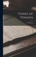 Verses of Vemana 1015882633 Book Cover