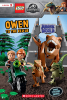 Owen to the Rescue (LEGO Jurassic World: Reader with Stickers) 1338539205 Book Cover