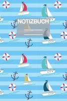 Notizbuch A5 Muster Boote Boot Meer See Seefahrt Kapit�n Capitan Anker: - 111 Seiten - EXTRA Kalender 2020 - Einzigartig - Kariert - Karo - Raster - Geschenk - Geschenkidee 1710238240 Book Cover