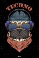 Techno Planner: Techno Dog Music Calendar 2020 - 6 x 9 inch 120 pages gift 1660159946 Book Cover