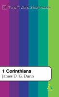 I Corinthians (T & T Clark Study Guides) 0567084345 Book Cover