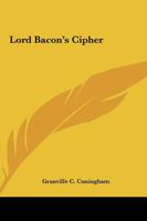 Lord Bacon's Cipher 1425353231 Book Cover