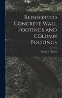 Reinforced Concrete Wall Footings and Column Footings 1018069003 Book Cover