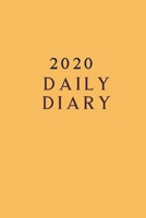 2020 Daily Diary: Lined Notebook / Journal Gift, 120 Pages, 6x9, Soft Cover, Matte Finish 167878401X Book Cover