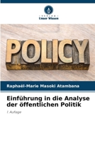 Einführung in die Analyse der öffentlichen Politik 6207430719 Book Cover