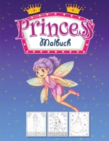 Princess Malbuch: Aktivitätsbuch für kleine Mädchen 9198718746 Book Cover
