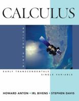 Calculus: Early Transcendentals, Single Variable [with WileyPlus Code] 0471482382 Book Cover