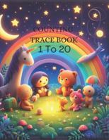 Counting Trace Book for kids 2-6 ages B0DK3JZ93L Book Cover
