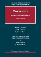 Copyright: Cases and Materials, 9th, 2021 Case Supplement and Statutory Appendix 1647088410 Book Cover