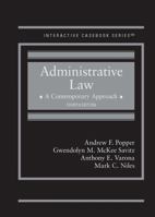 Administrative Law: A Contemporary Approach 1634598873 Book Cover