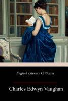 English literary criticism 1987695585 Book Cover