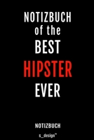 Notizbuch f�r Hipster: Originelle Geschenk-Idee [120 Seiten kariertes blanko Papier] 1709950048 Book Cover