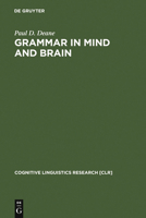 Grammar in Mind and Brain (Publication / Societe de Genealogie de Lanaudiere) 3110131838 Book Cover
