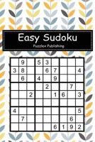 Easy Sudoku: For Beginers With Scandinavian seamless pattern cover 1793112819 Book Cover