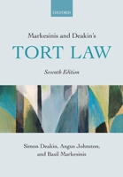 Markesinis and Deakin's Tort Law 0199591989 Book Cover