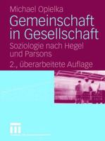 Gemeinschaft in Gesellschaft 3531342258 Book Cover