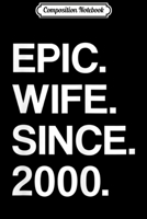 Composition Notebook: Womens 3rd Wedding Anniversary Gift Best Wife Since October 2016 Journal/Notebook Blank Lined Ruled 6x9 100 Pages 1673689248 Book Cover