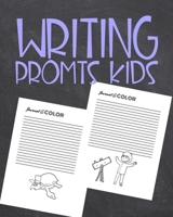 Writing Prompts for Kids: Creative Writing and Drawing Journal for Kids with Animals, Robots, Pirates I One Page Prompts 1696732778 Book Cover