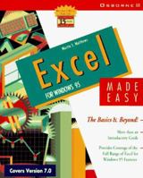 Excel for Windows 95 Made Easy (Made Easy Series) 0078821517 Book Cover