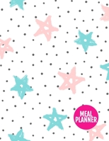 Meal Planner : Nifty 52 Week Food Planner & Grocery List Menu Food Planners Prep Book Eat Records Journal Diary Notebook Log Book - Large 8. 5 X 11 Inch - 110 Pages - Design Element BT 098824 1710760559 Book Cover