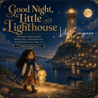 Good Night, Little Lighthouse: A Bilingual English-Spanish Bedtime Story with Marisol and Her Jellyfish Lantern (Ages 3-5) (The Marisol Coastal Goodnight Collection) B0H2RCZJQV Book Cover
