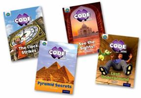 Project X CODE Extra: Purple Book Band, Oxford Level 8: Wonders of the World and Pyramid Peril, Mixed Pack of 4 (Project X CODE ^IExtra^R) 0198363648 Book Cover