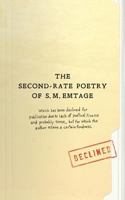 The Second Rate Poetry of S. M. Emtage 1983503649 Book Cover